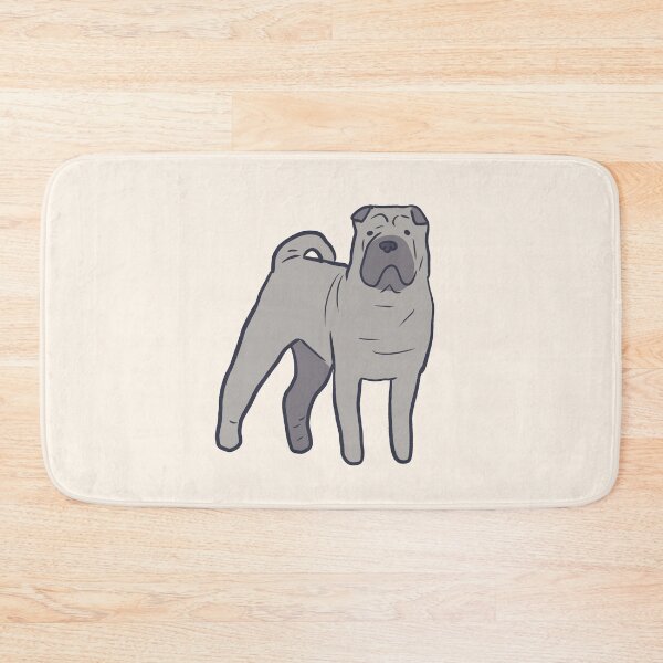 Item preview, Cute shar pei dog art  designed and sold by Mayarart.