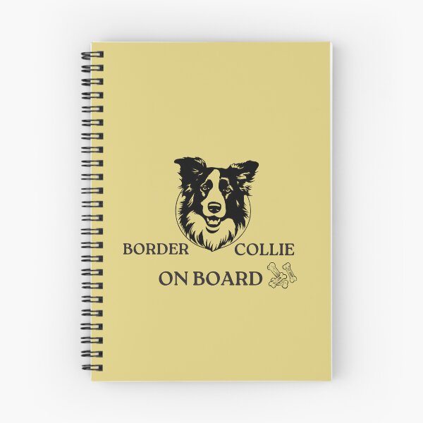 Artikelvorschau, Border Collie an Bord, Hund an Bord entworfen und verkauft von Basiadesign.