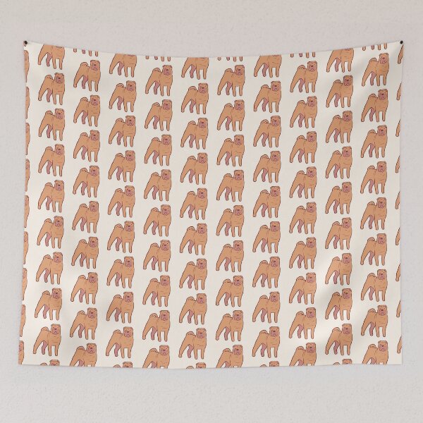 Item preview, Cute shar pei dog art  designed and sold by Mayarart.