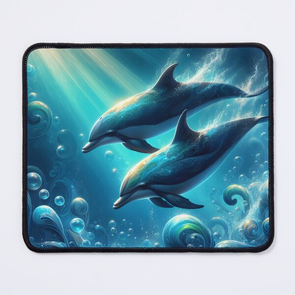 Item preview, Dolphins swimming designed and sold by vrphotographysa.