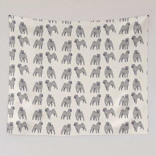 Item preview, Gray shar pei dog pack  designed and sold by Mayarart.