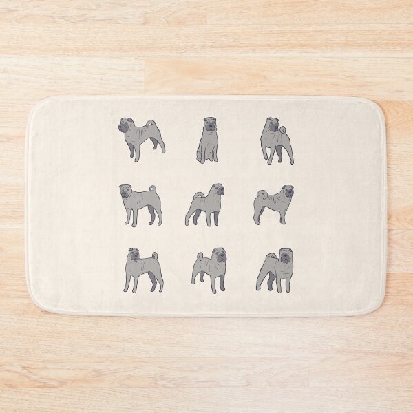 Item preview, Gray shar pei dog pack  designed and sold by Mayarart.