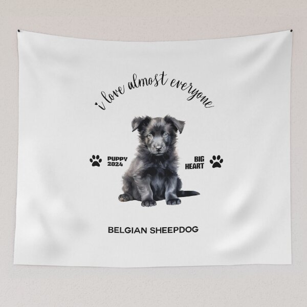 Item preview, Belgian Sheepdog  i love almost everyone  designed and sold by DavidBriot.
