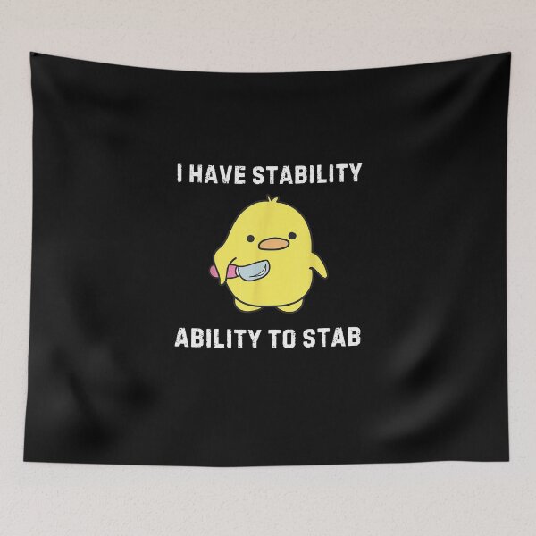 Item preview, I Have Stability Ability To Stab designed and sold by first-shirt ⭐ ⭐ ⭐ ⭐ ⭐.