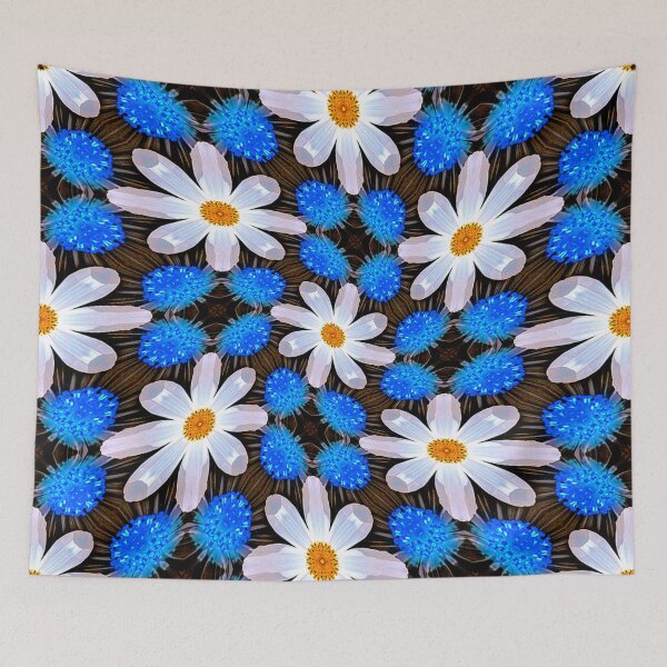 Item preview, Colorful Cosmos Flowers designed and sold by Patternflower.