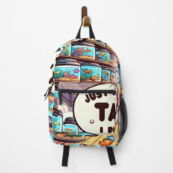 Item preview, Funny saying with aquariums, cartoon style designed and sold by FinFriends.