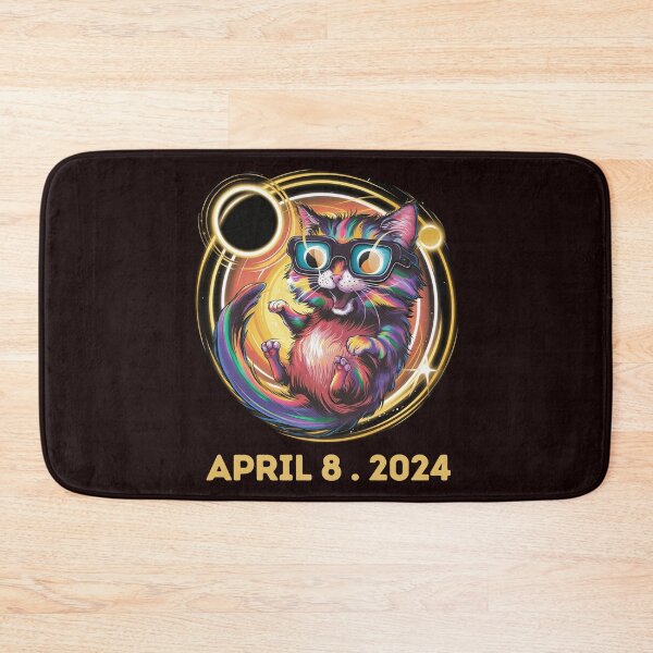 Item preview, Solar Eclipse 2024 Cat Wearing Solar Eclipse designed and sold by Creativedsigna.