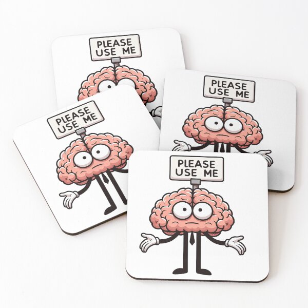Item preview, Please Use Your Brain - Stickman Crew #5 designed and sold by TheRumblingNerd.
