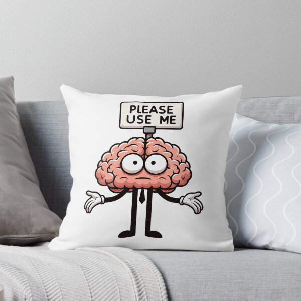 Item preview, Please Use Your Brain - Stickman Crew #5 designed and sold by TheRumblingNerd.