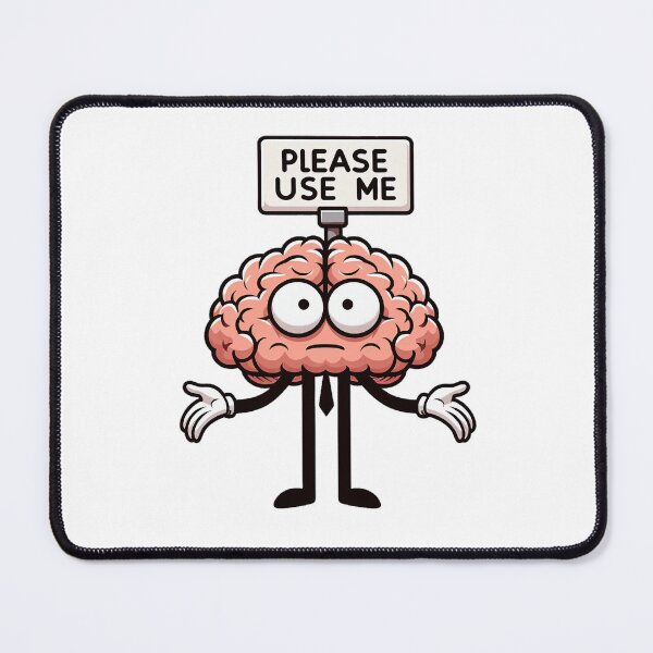 Item preview, Please Use Your Brain - Stickman Crew #5 designed and sold by TheRumblingNerd.