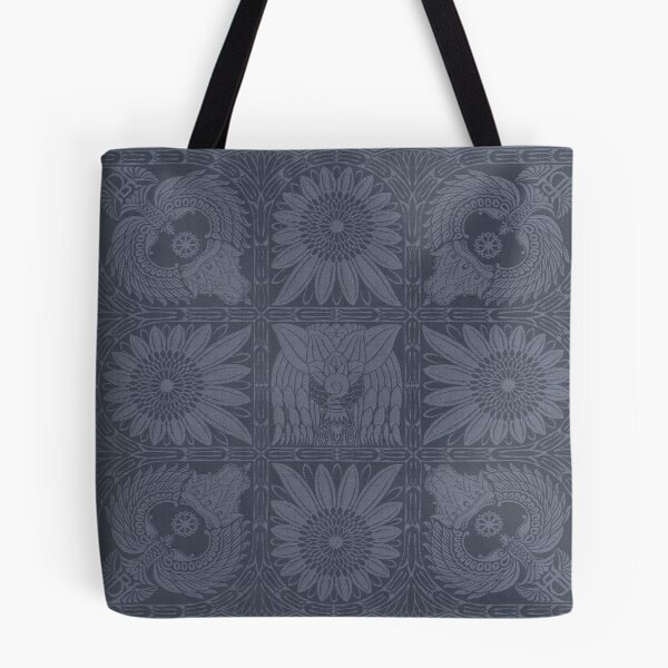 Item preview, Art deco print in blues designed and sold by Pegasene.