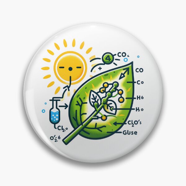 Item preview, Photosynthesis Process - Educational Science Sticker designed and sold by Molecularmerch.