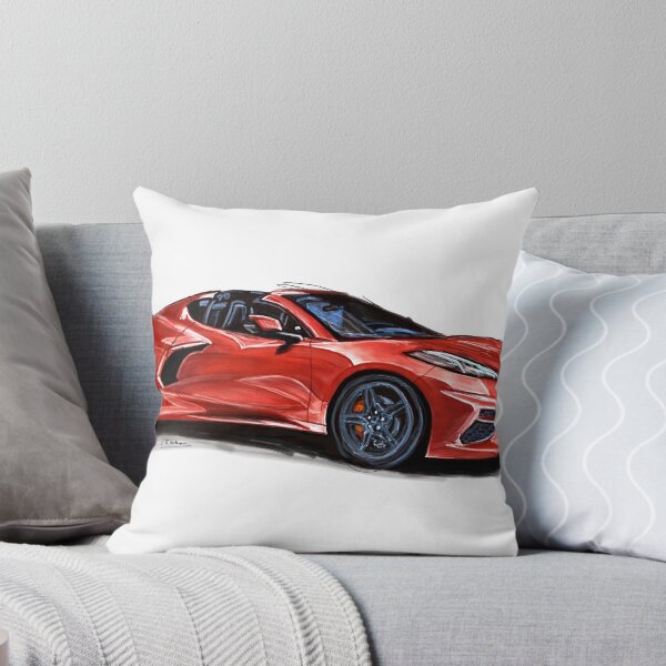 Item preview, Corvette C8 in metallic red designed and sold by Francohanekom.