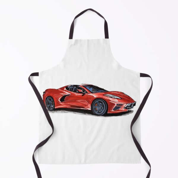 Item preview, Corvette C8 in metallic red designed and sold by Francohanekom.