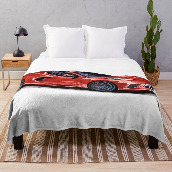 Item preview, Corvette C8 in metallic red designed and sold by Francohanekom.