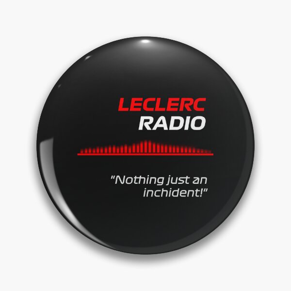 Artikelvorschau, Nichts, nur ein Zwischenfall! - Charles Leclerc F1-Radio entworfen und verkauft von F1PIT.