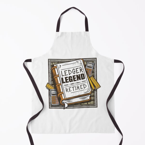 Item preview, Ledger Legend Retired Retired Accountant designed and sold by DomTeesHaven.