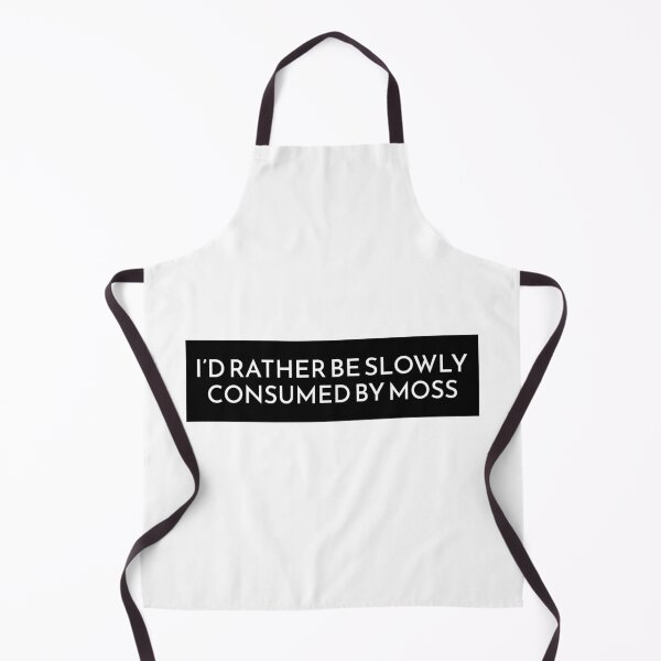 Item preview, I'd Rather Be Slowly Consumed By Moss Funny Bumper designed and sold by BUMPER-STICKERS.