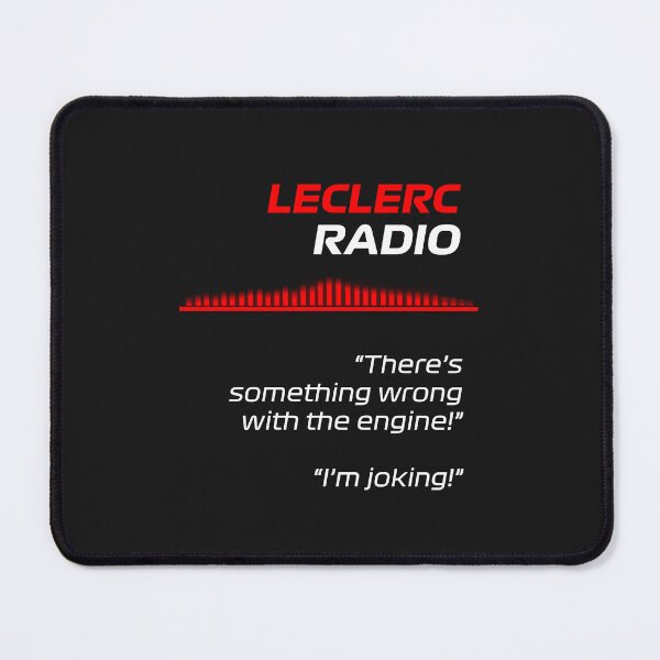 Item preview, Engine joke - Charles Leclerc F1 Radio designed and sold by F1PIT.