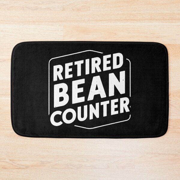 Aperçu de l'œuvre Comptable à la retraite Bean Counter créée et vendue par DomTeesHaven.