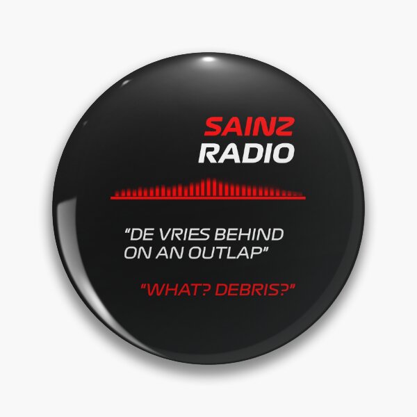 Item preview, Debris De Vries - Carlos Sainz Radio F1 designed and sold by F1PIT.