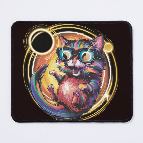Item preview, Solar Eclipse 2024 Cat Wearing Solar Eclipse designed and sold by Creativedsigna.