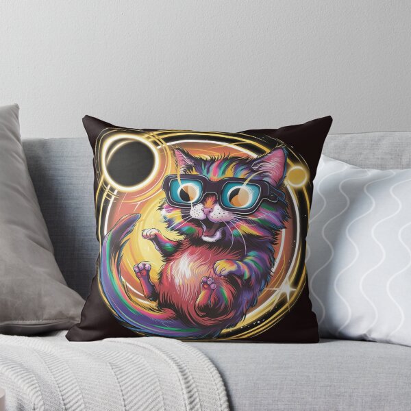 Item preview, Solar Eclipse 2024 Cat Wearing Solar Eclipse designed and sold by Creativedsigna.