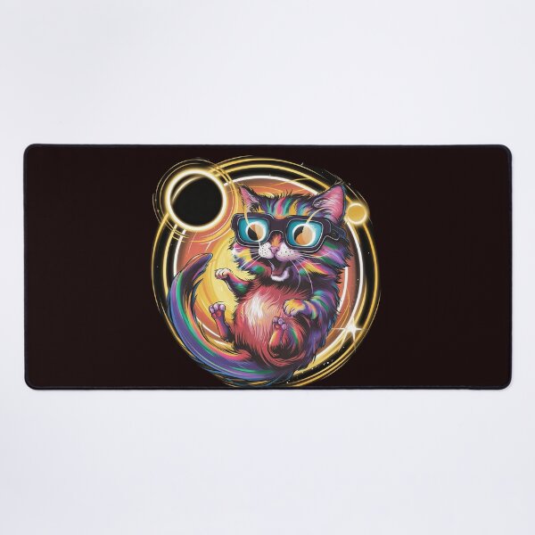 Item preview, Solar Eclipse 2024 Cat Wearing Solar Eclipse designed and sold by Creativedsigna.