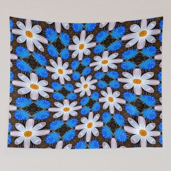 Item preview, Colorful Cosmos Flowers designed and sold by Patternflower.