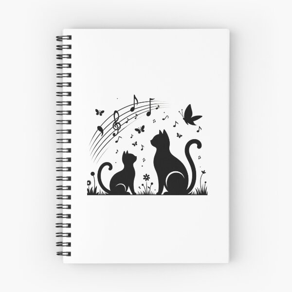Item preview, Whimsical Nighttime Cats in Musical Harmony Butterfly designed and sold by BlueGoldArt.
