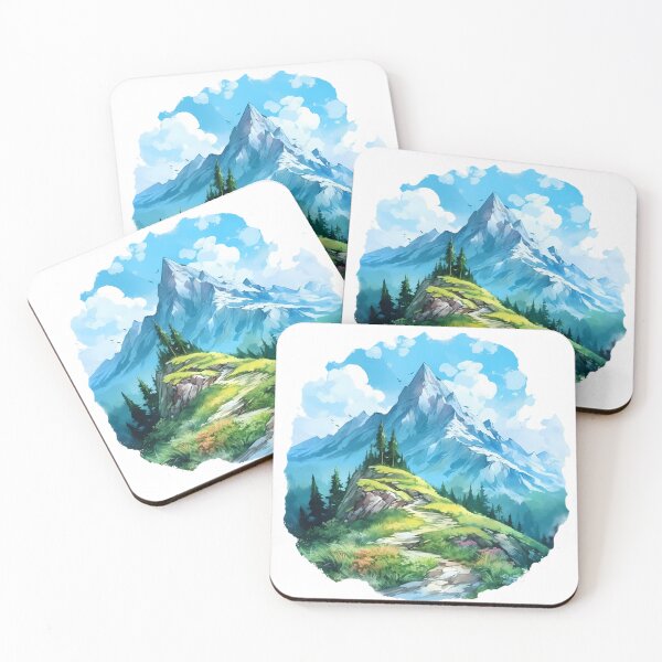 Item preview, mountain landscape designed and sold by ebialonestar.