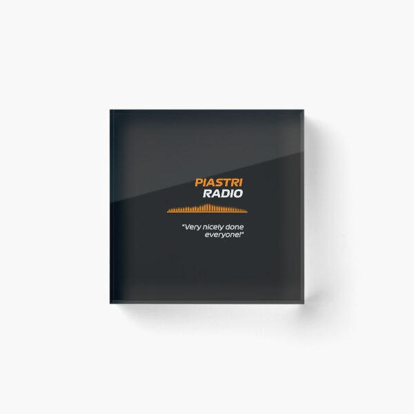Item preview, Nicely done - Oscar Piastri Radio F1 designed and sold by F1PIT.
