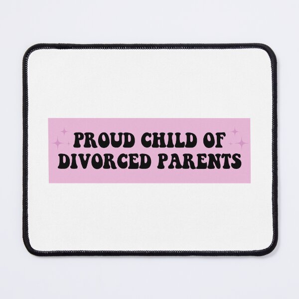 Item preview, Proud Child of Divorced Parents Car Bumper designed and sold by BUMPER-STICKERS.