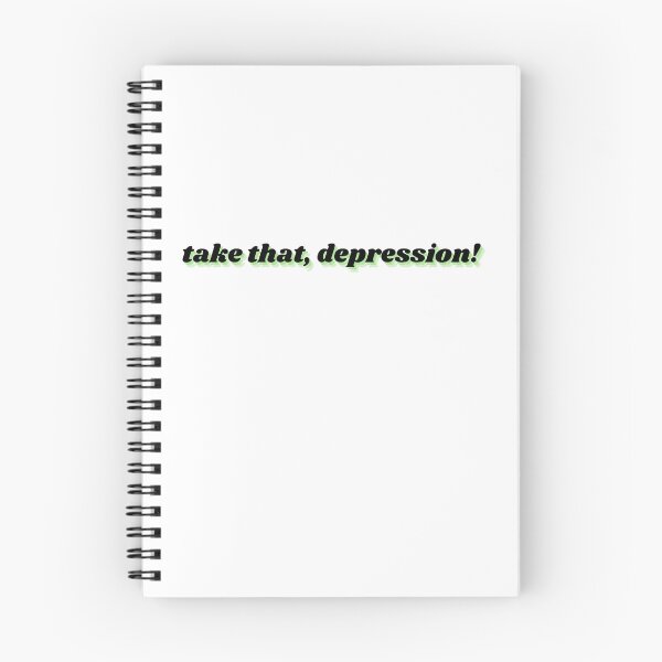 Item preview, take that, depression! designed and sold by Therapy by Sen.