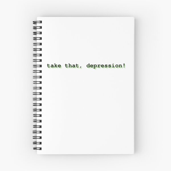 Item preview, take that, depression! designed and sold by Therapy by Sen.
