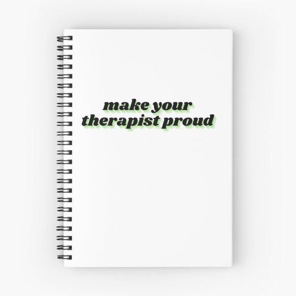 Item preview, make your therapist proud designed and sold by Therapy by Sen.