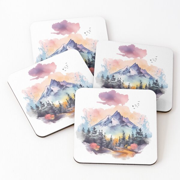 Item preview, mountain landscape designed and sold by ebialonestar.