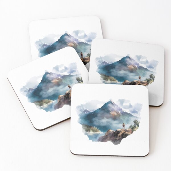 Item preview, mountain landscape designed and sold by ebialonestar.