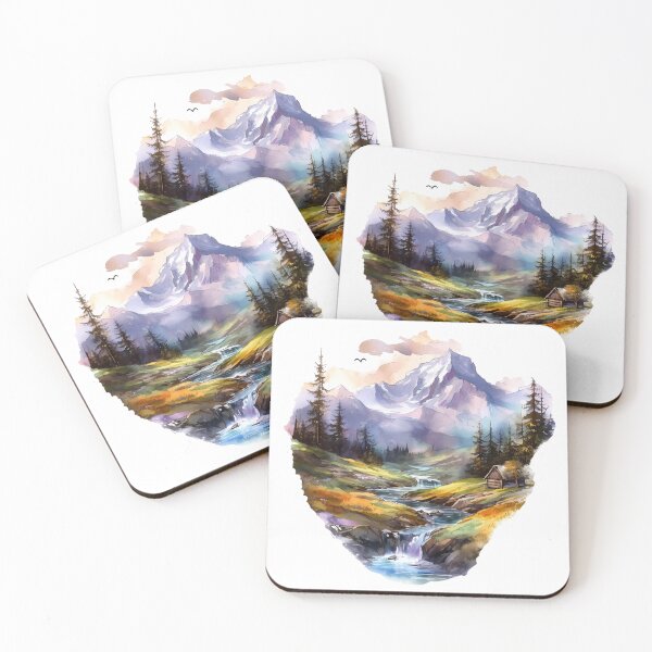Item preview, mountain landscape designed and sold by ebialonestar.