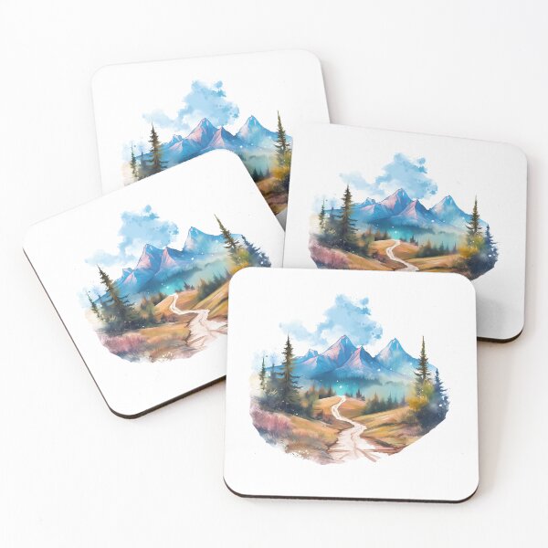 Item preview, mountain landscape designed and sold by ebialonestar.