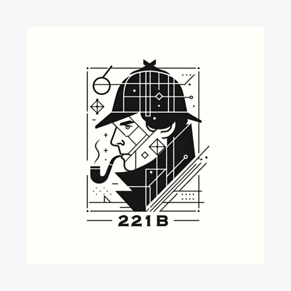 Item preview, Sherlock Holmes - Detective Silhouette 2 designed and sold by Lugonbe.