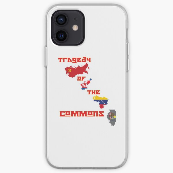Tragedy of the Commons= Illinois iPhone Soft Case