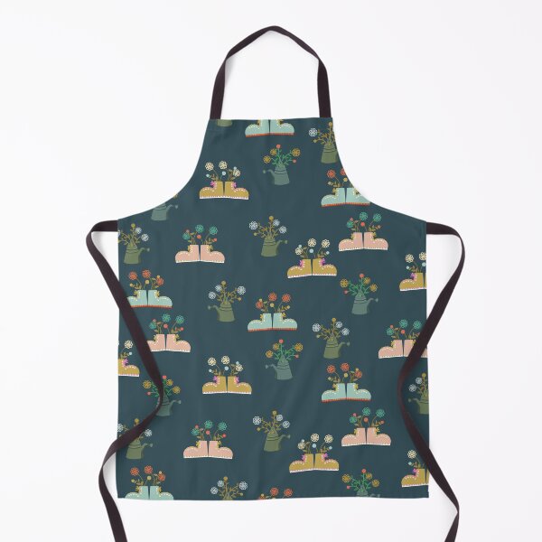 Item preview, Gardening Vibes - Dark Teal designed and sold by marialindemann.