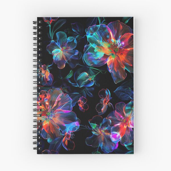 Item preview, Fluorescent Flowers designed and sold by Repetra.
