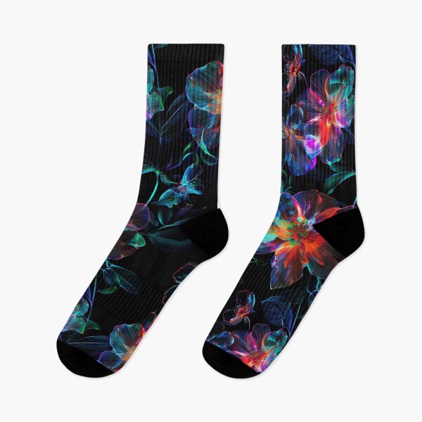 Item preview, Fluorescent Flowers designed and sold by Repetra.
