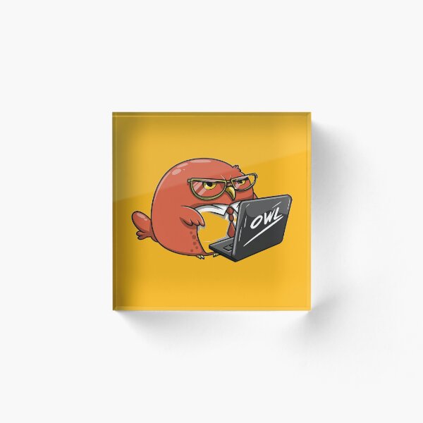 Item preview, Búho fresco designed and sold by MacMerch121.