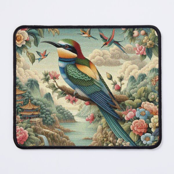 Item preview, Rainbow Birds in River Valley designed and sold by Illuministique.