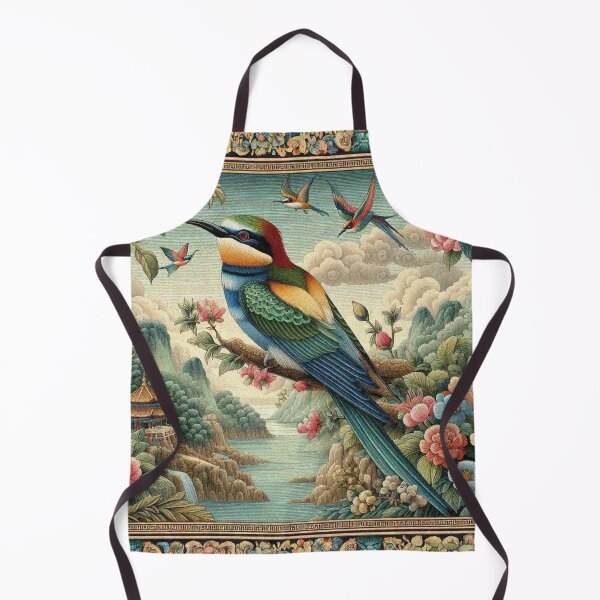Item preview, Rainbow Birds in River Valley designed and sold by Illuministique.