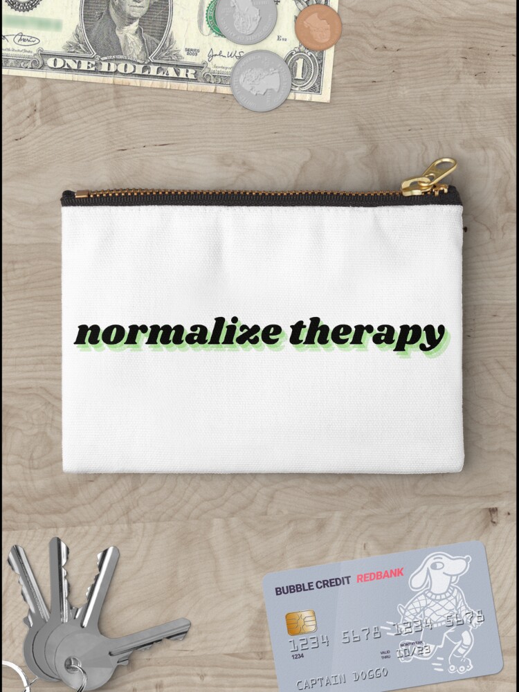 Thumbnail 3 of 4, Zipper Pouch, normalize therapy designed and sold by therapybysen.
