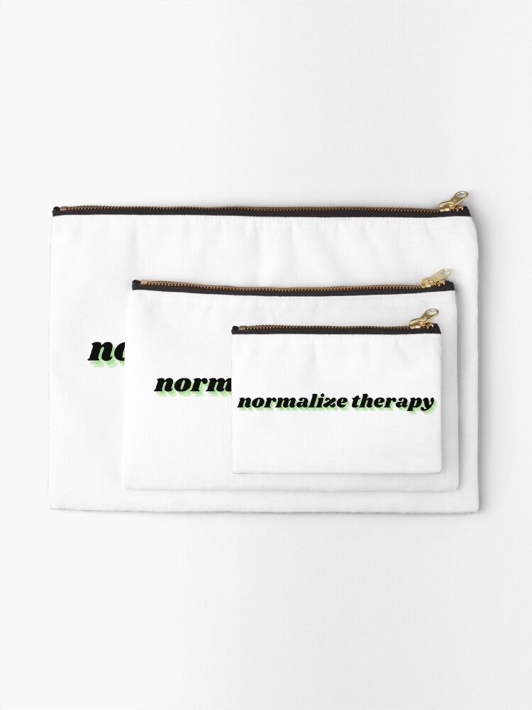 Thumbnail 2 of 4, Zipper Pouch, normalize therapy designed and sold by therapybysen.
